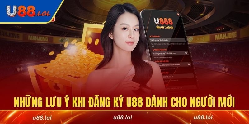 Những lưu ý khi đăng ký U88 dành cho người mới